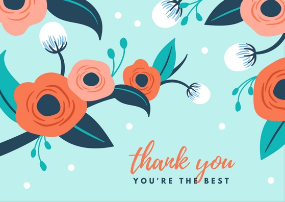 Thank you, You're the Best e-card