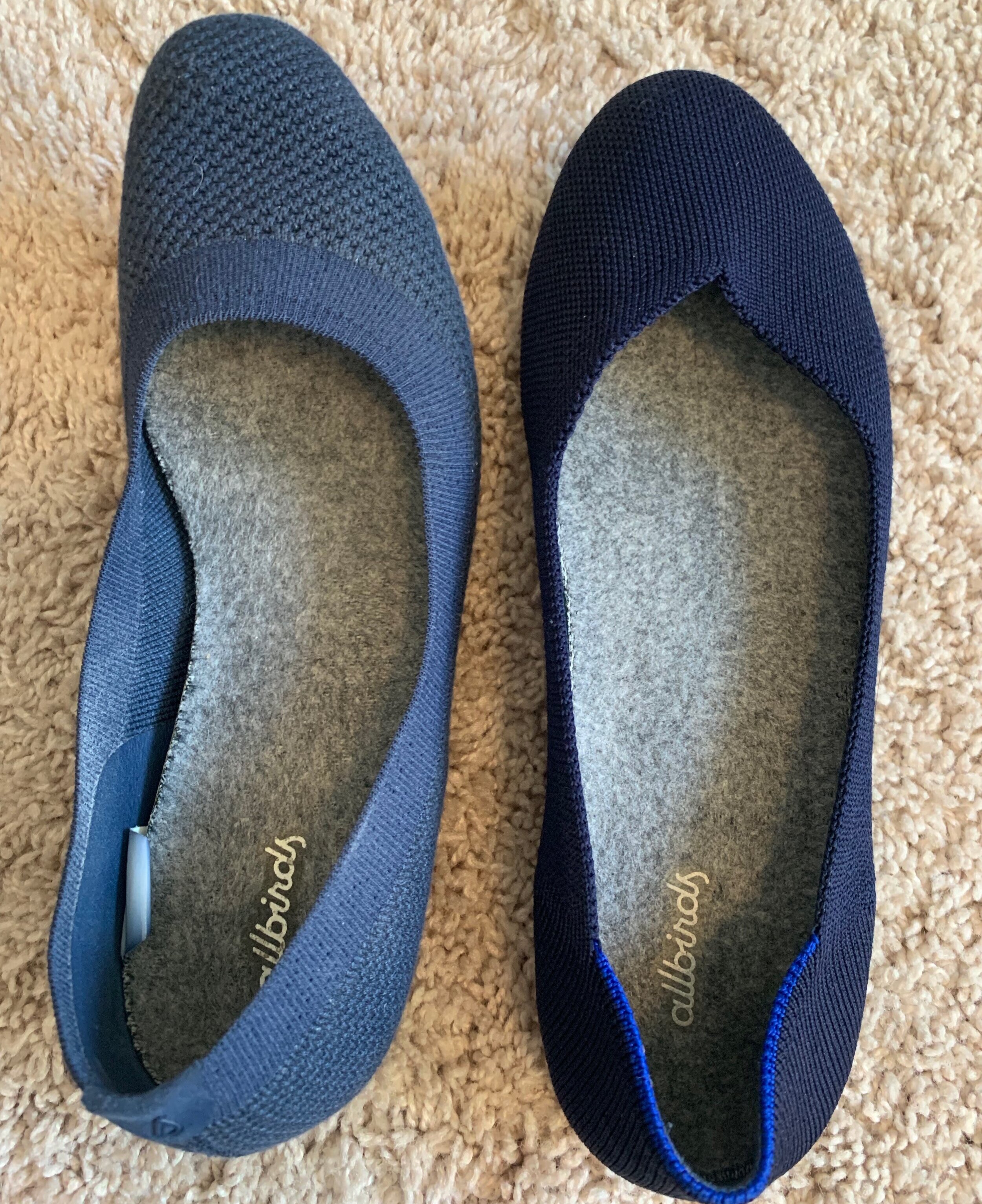 How I put my Allbirds insoles into my 