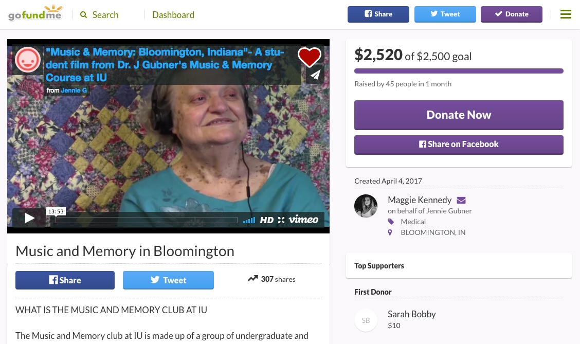 GoFundMe Page