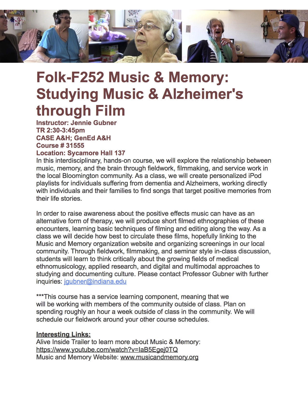 Course Flyer