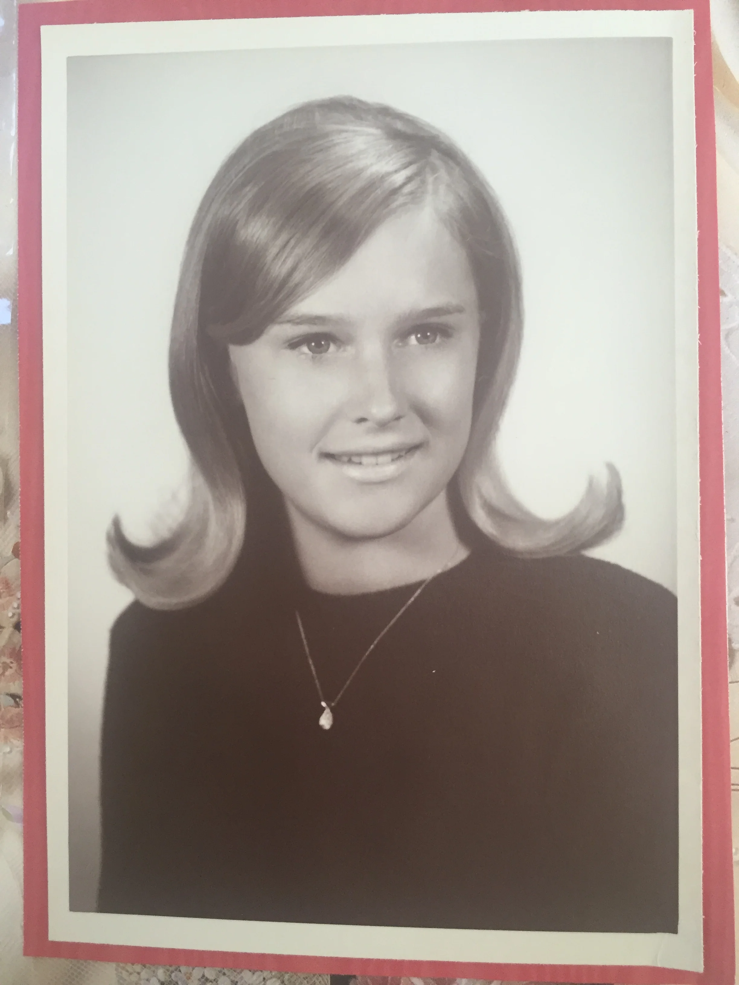 Debbie Clifford in 1968, age 18