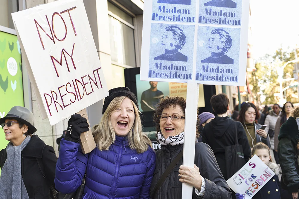 Left to right: Ellen Kozac and Laura Brown.