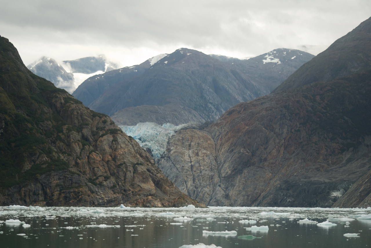 South Sawyer Glacier (just around the bend) Tracy Arm
