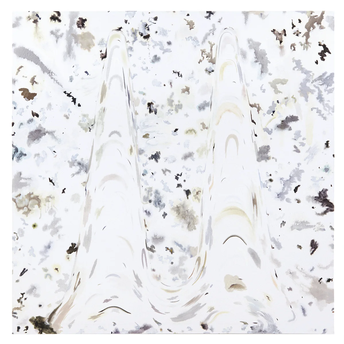 Gravitational Lens , oil and acrylic on canvas, 84" x 84"