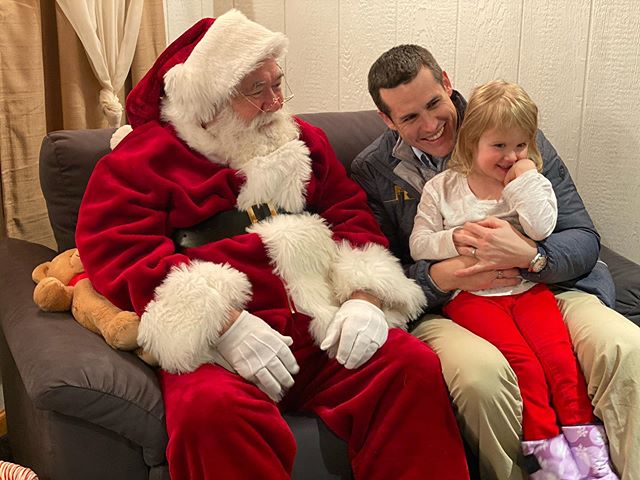 First Santa visit ever