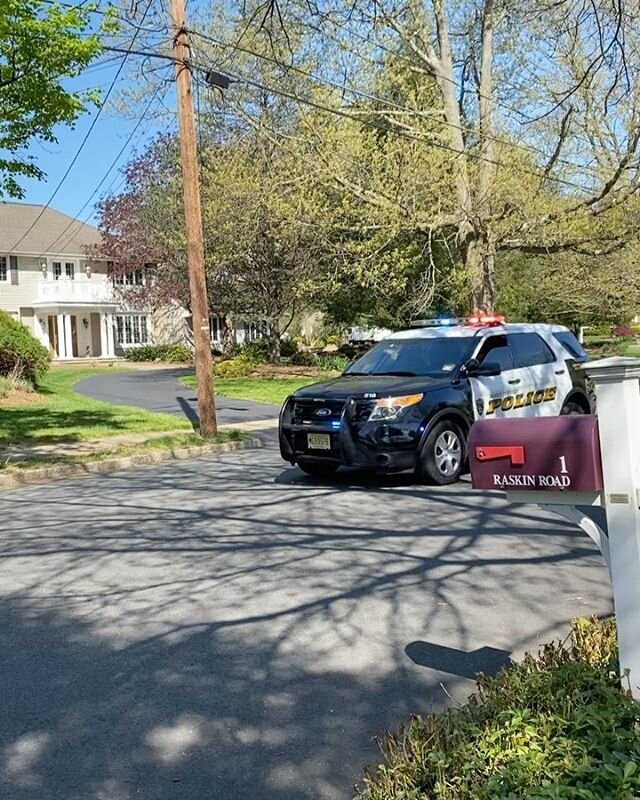 I know it’s probably pregnancy hormones and so long in isolation, but I totally teared up watching the police dept and fire dept come by for a little girls birthday across the street. We needed something to celebrate. 🚔 🚒