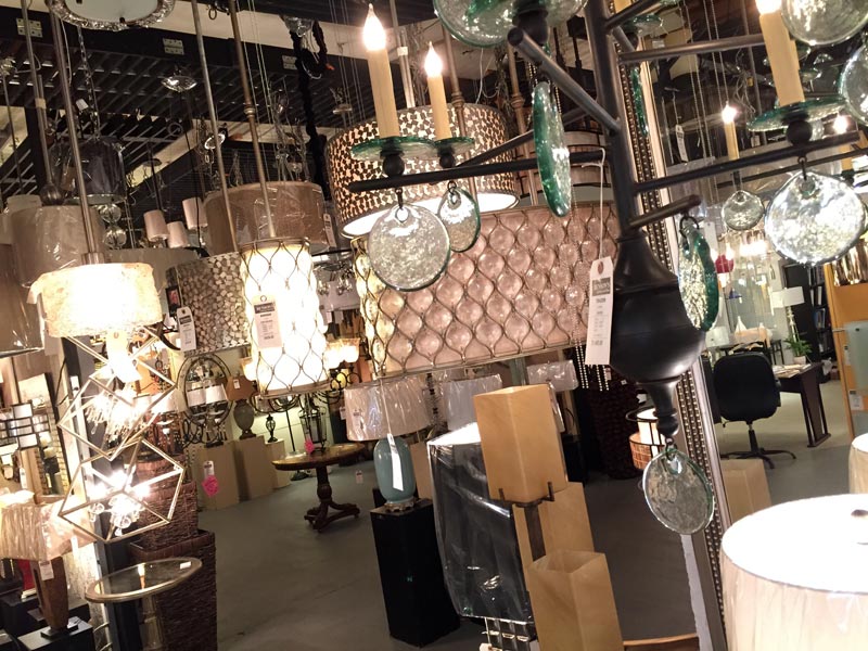Showroom filled with classic, modern and every style in-between