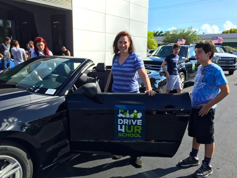 Susan Rolnick is one of the hundreds of parents who did their part with a test-drive