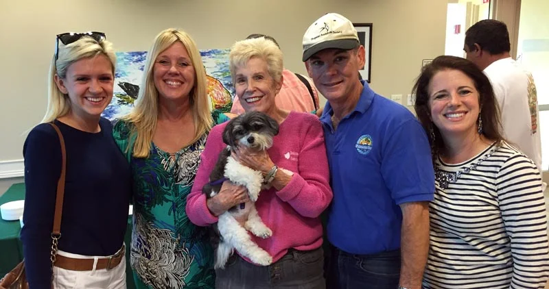 Daughter Meghan and Karyn Cunningham (Councilwoman – District 1), Susan White, Mayor Eugene Flinn and his wife Alex