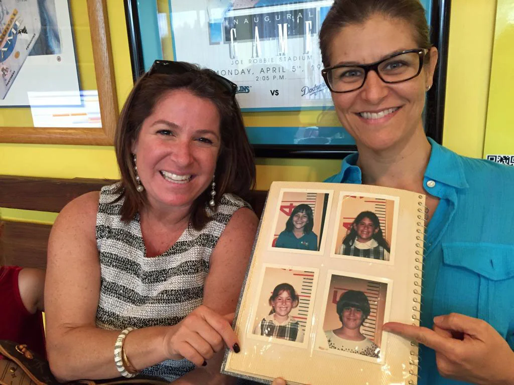 Melissa Barnes-Kaplan (L) and Jennine Lastella-Ayala (R) see themselves in album