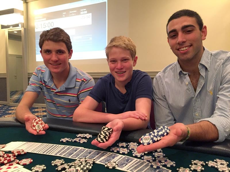Brian and Jay Morrison with Jared Heller at 2015 event.