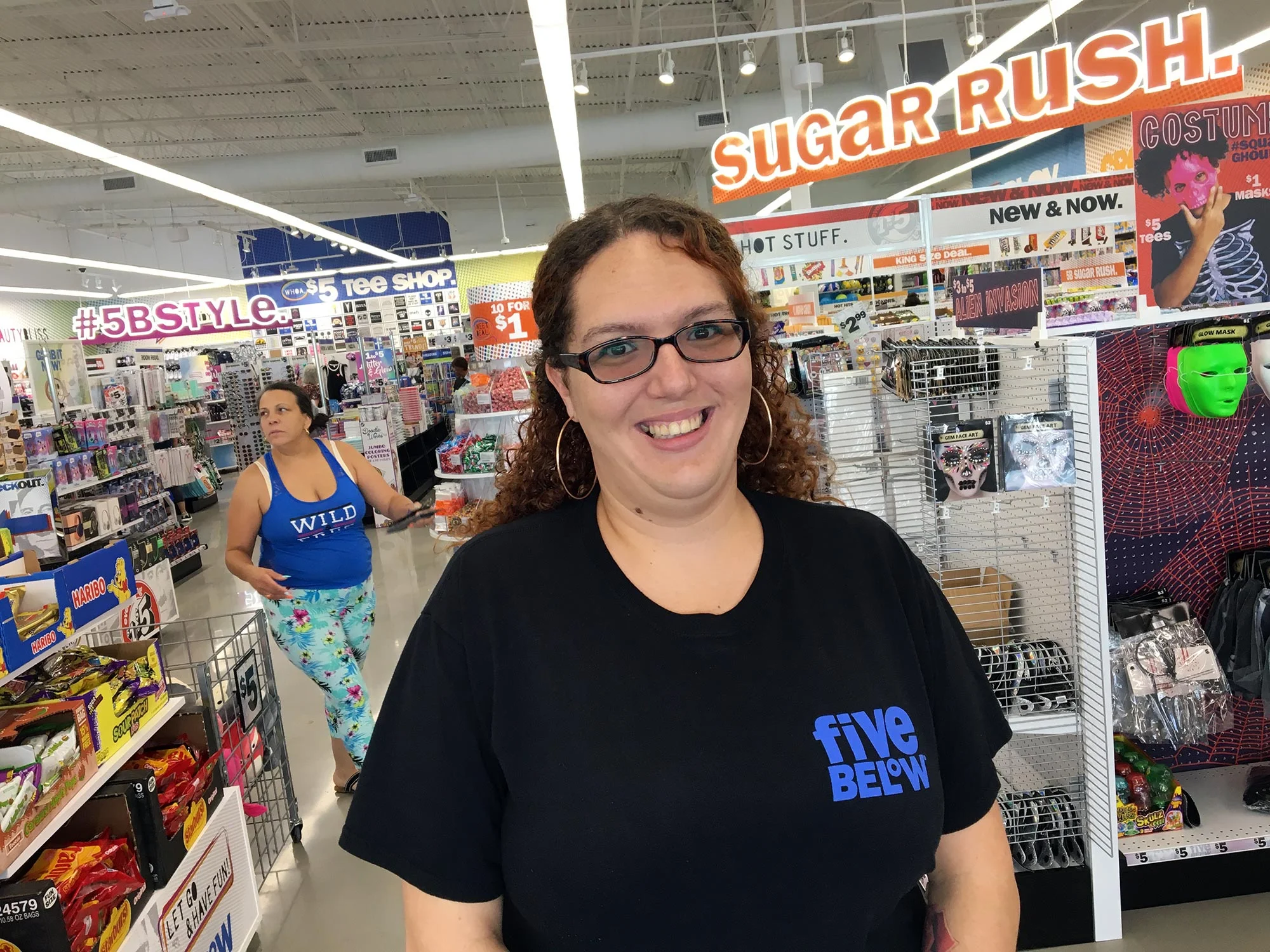 Assistant Manager Jessica Herrera shows off her departments