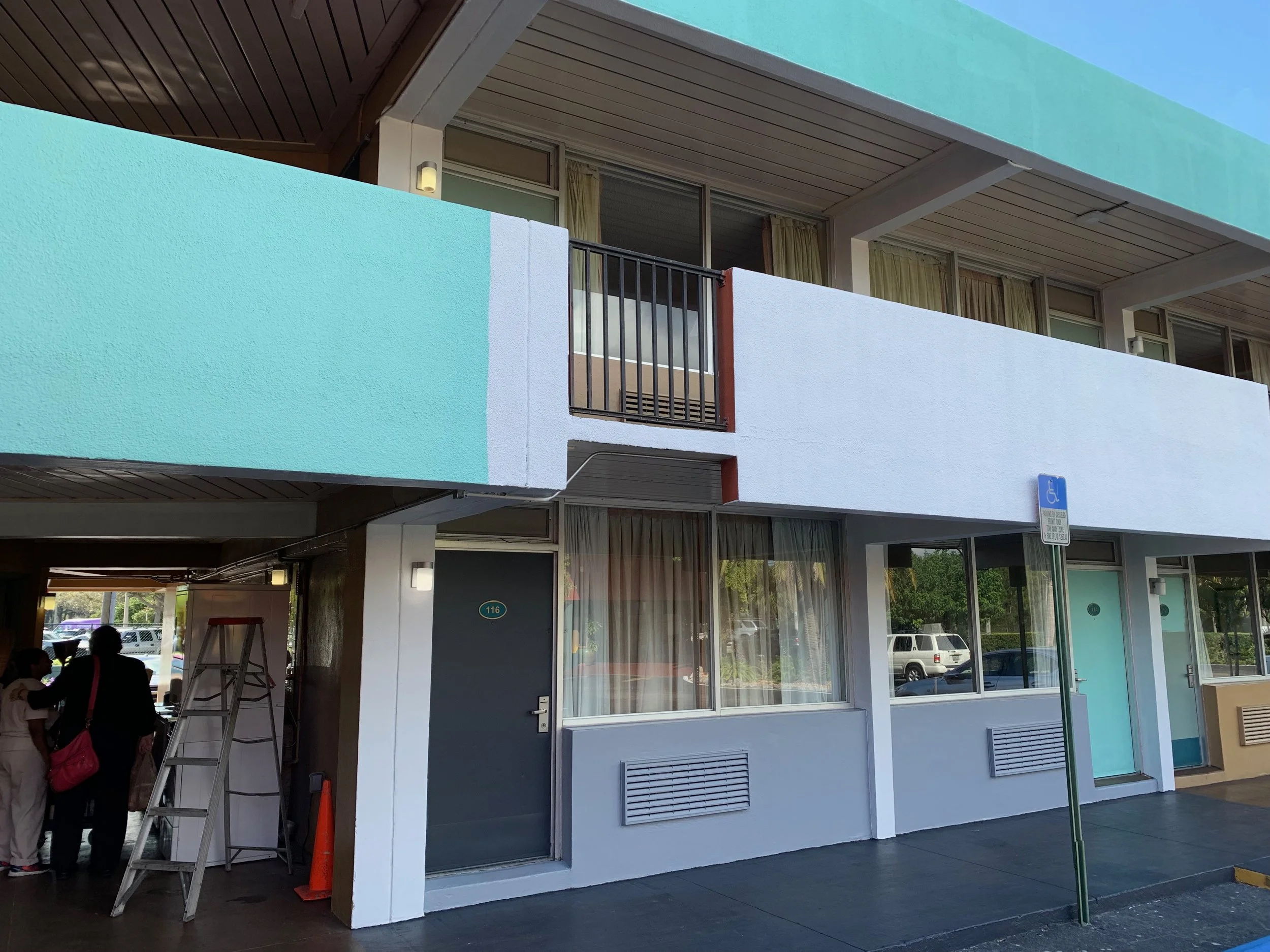 Sample colors on the wall as choices are made.