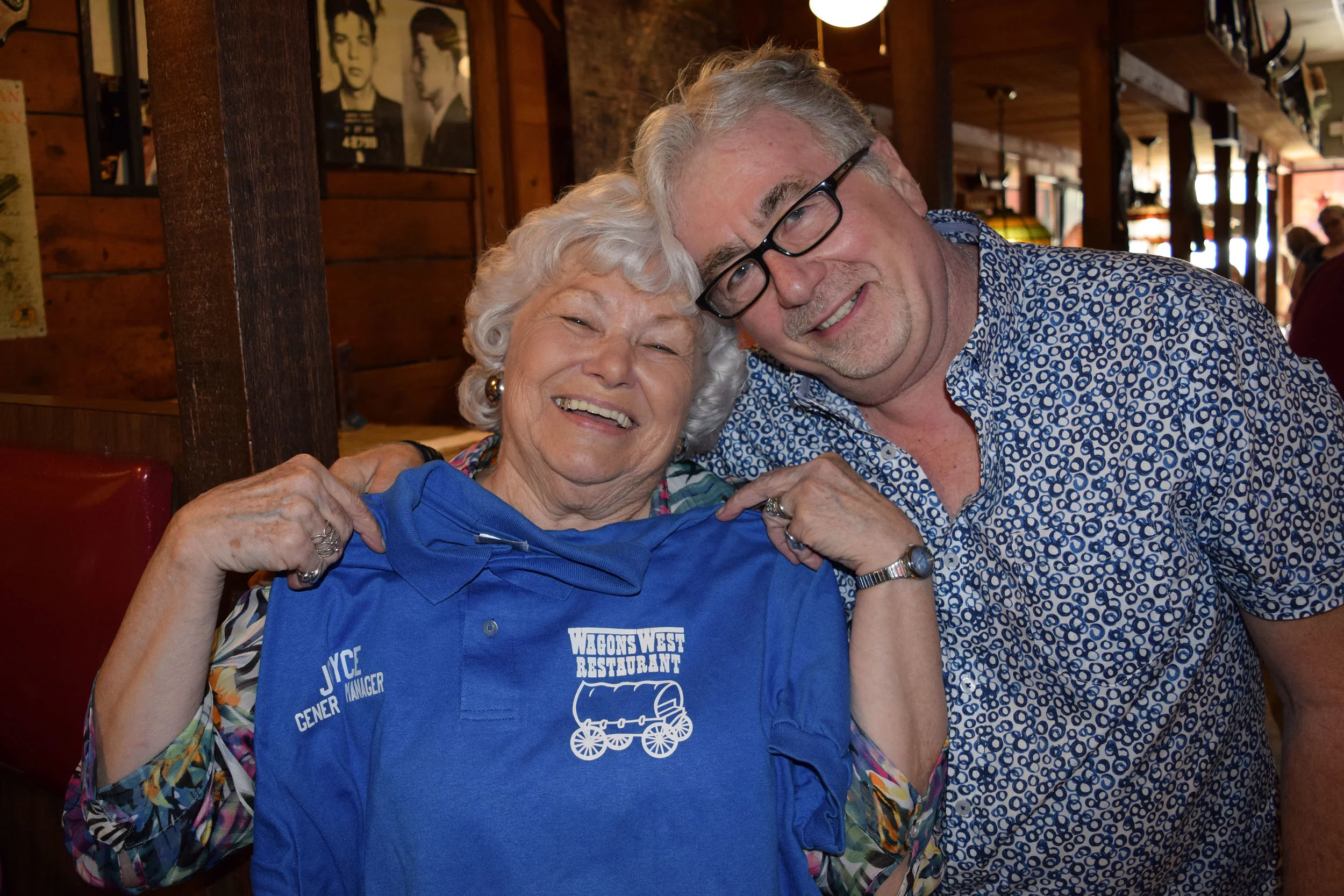 Joyce Langley and Walter Muench in 2016