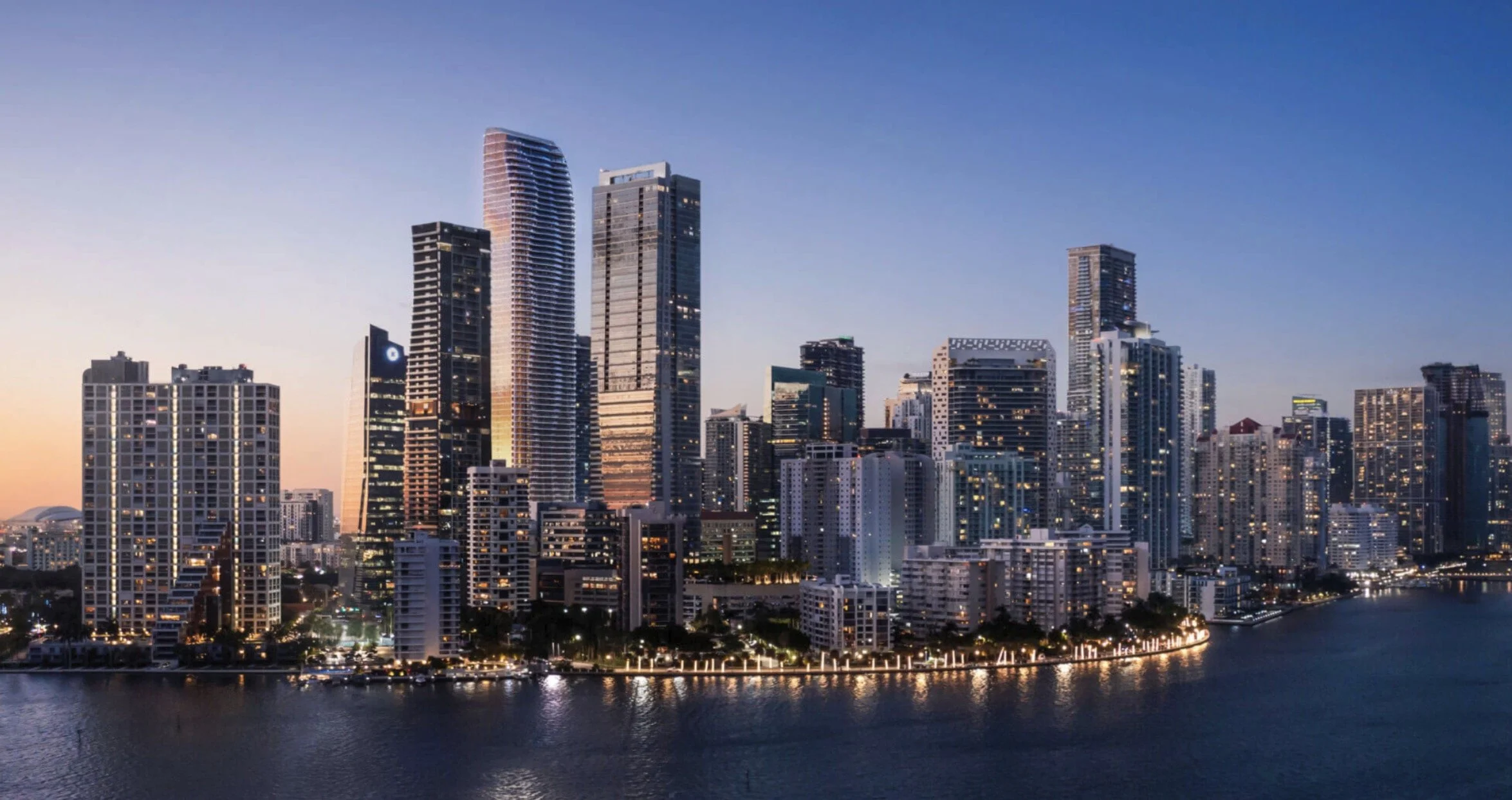 Skyline of Miami's Brickell area