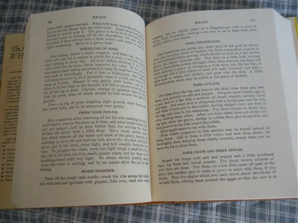 Original White House Cookbook from Bluebird Gardens USA