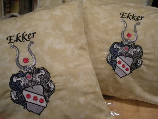 Custom Family Crest Throw Pillow.jpg