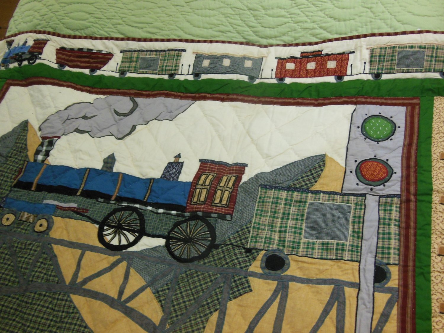 Model Train Quilt Pattern The Little Train Quilt