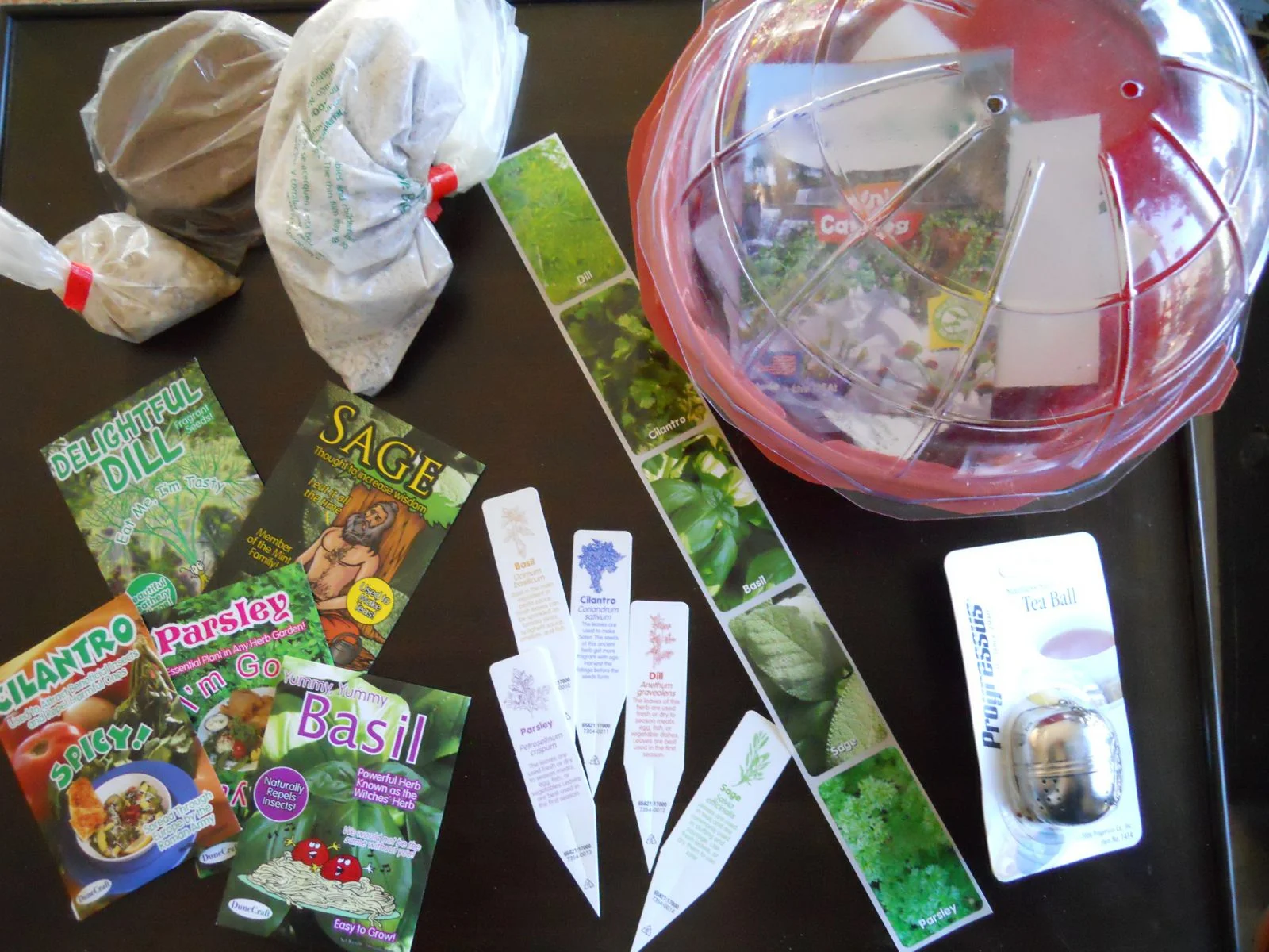 Culinary Herb Garden Gift Set from Bluebird Gardens USA