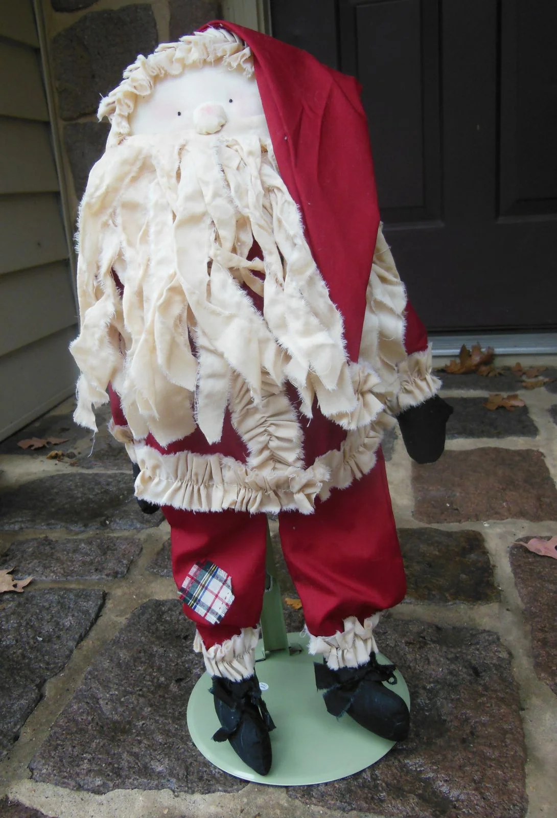 Red Santa Claus doll from Bluebird Gardens USA