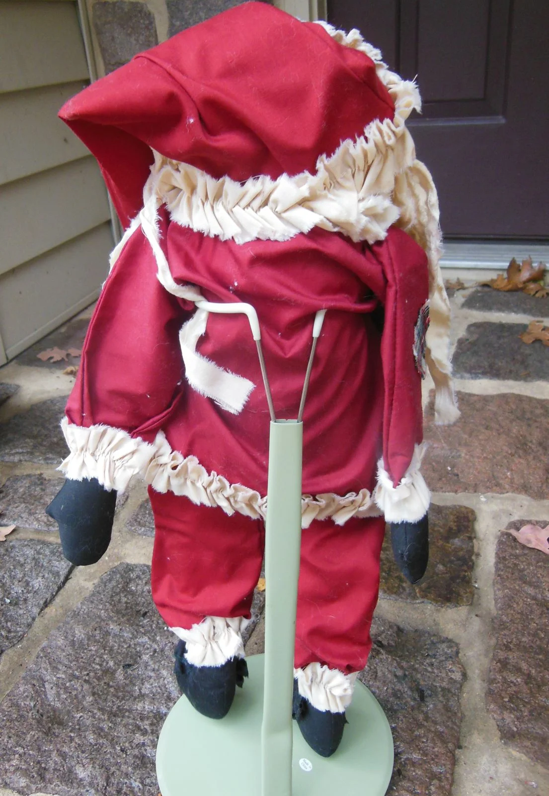 Red Santa Claus doll from Bluebird Gardens USA