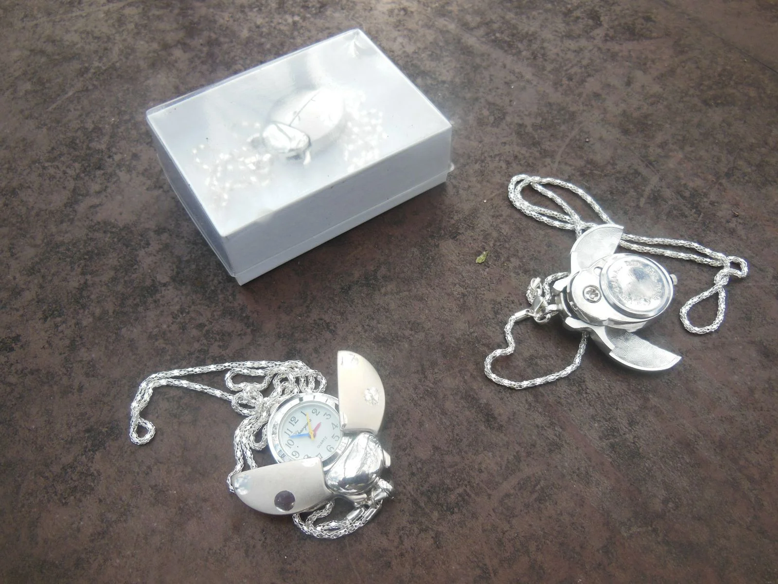 Silver tone Ladybug Watch.jpg