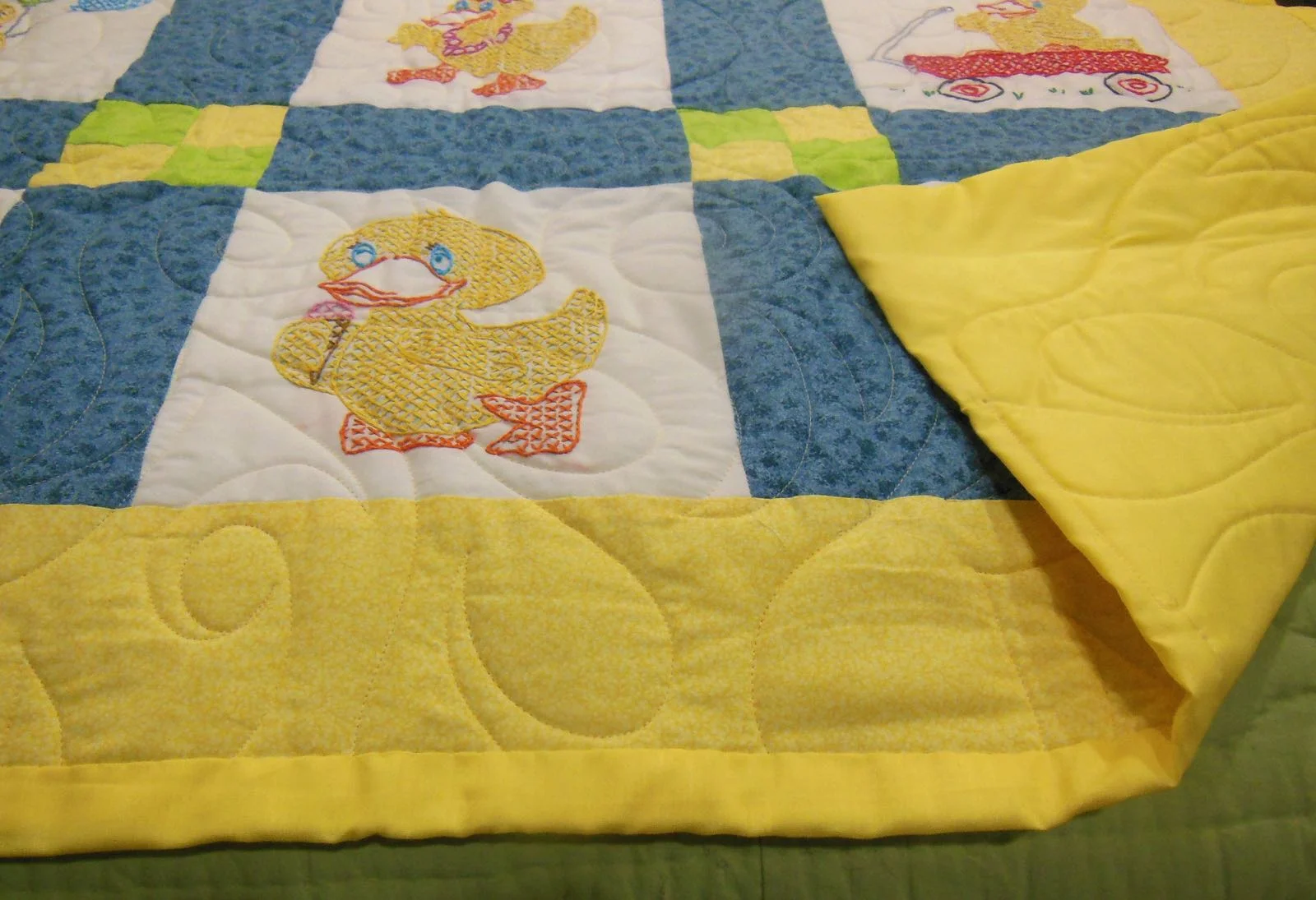 Going Quackers Crib Quilt border.jpg
