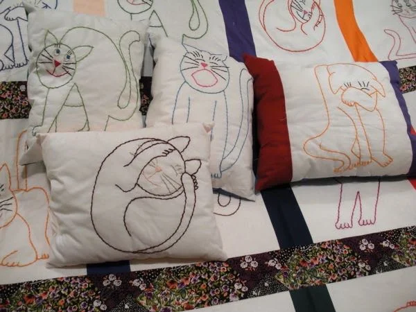 Lots of Cats Twin Quilt from Bluebird Gardens USA