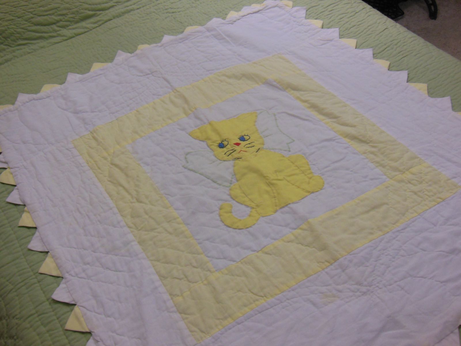 Vintage Baby's Quilt Embroidery Pattern 