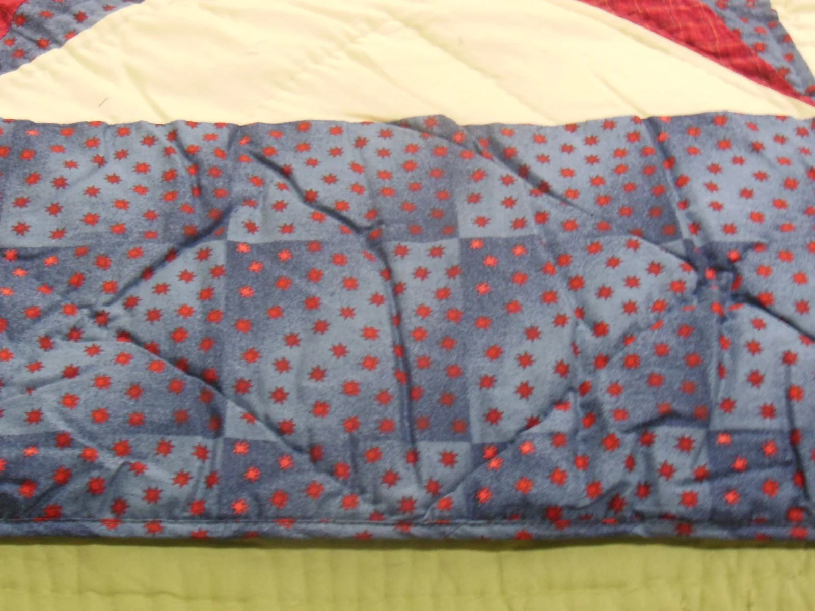 Eight Point Star Lap Quilt from Bluebird Gardens USA