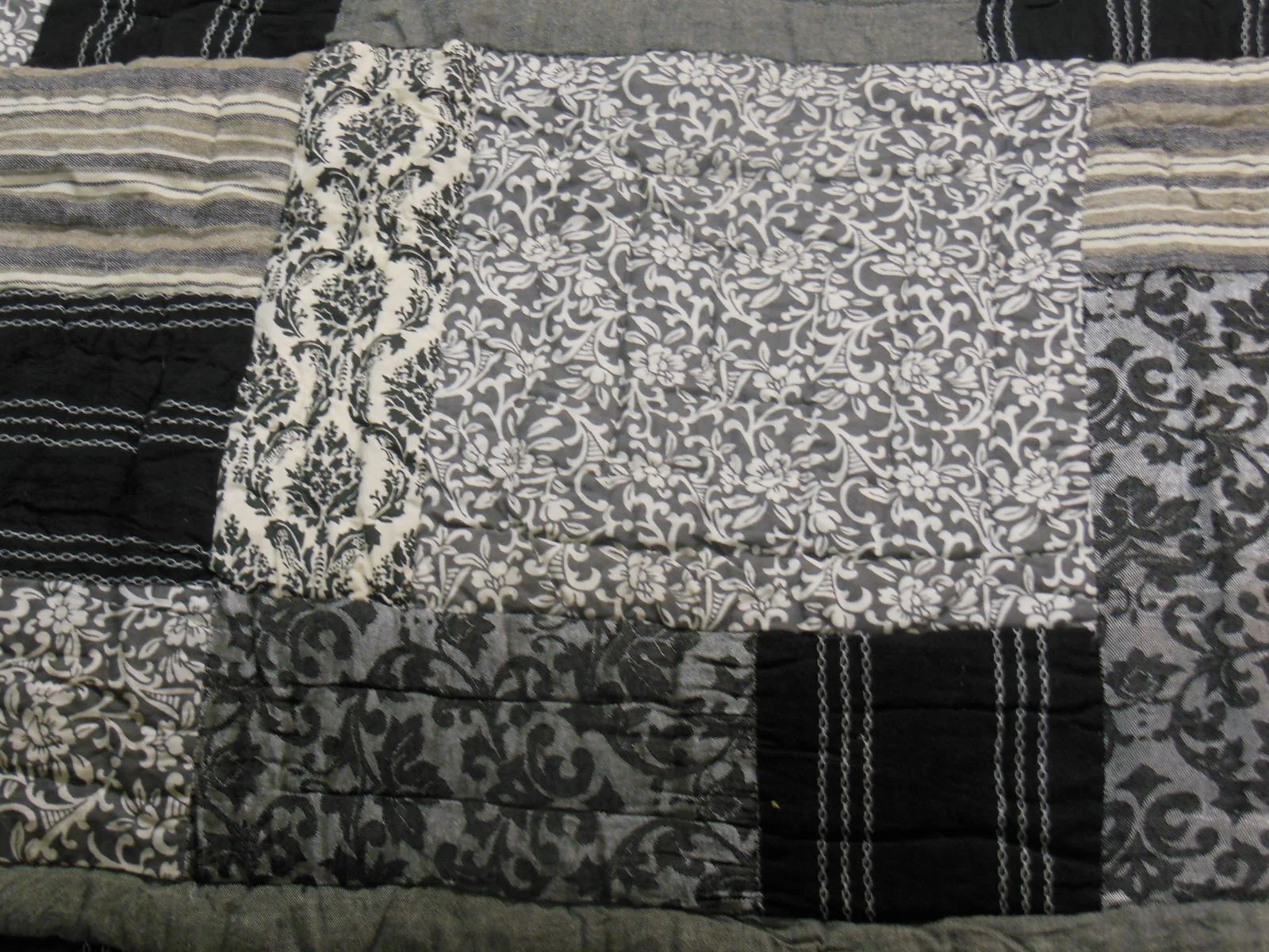 Midnight Dreams Lap Quilt from Bluebird Gardens USA