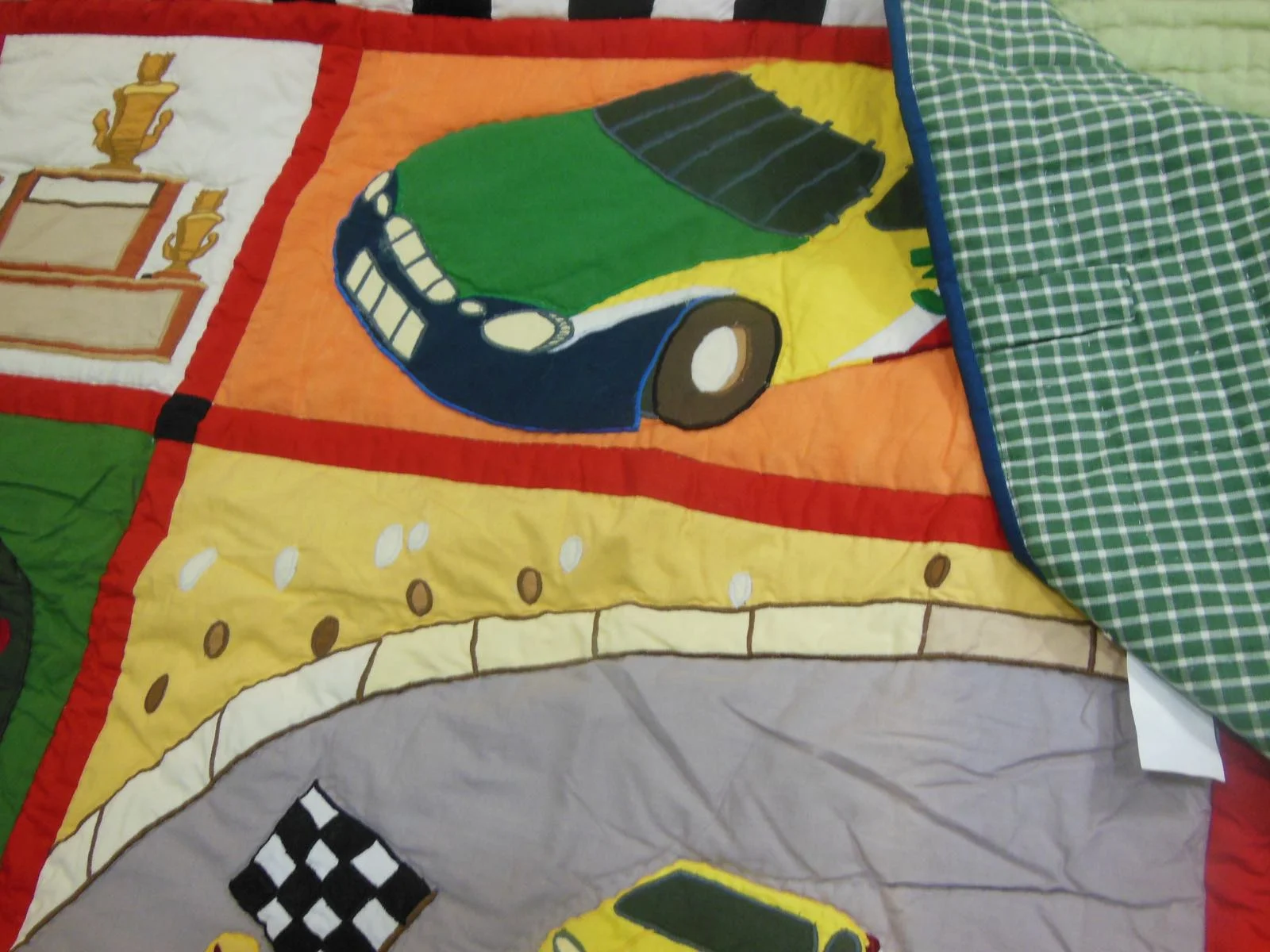 Racing Cars Throw Hanging Loops.jpg