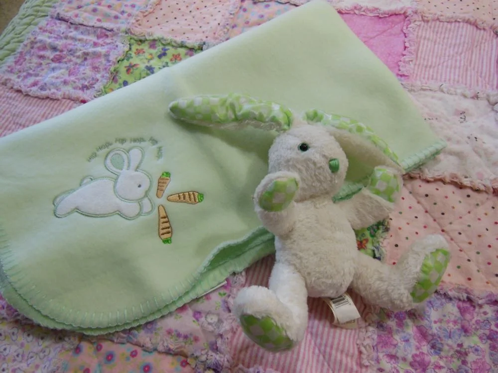 Green Blanket and Rabbit Toy.jpg