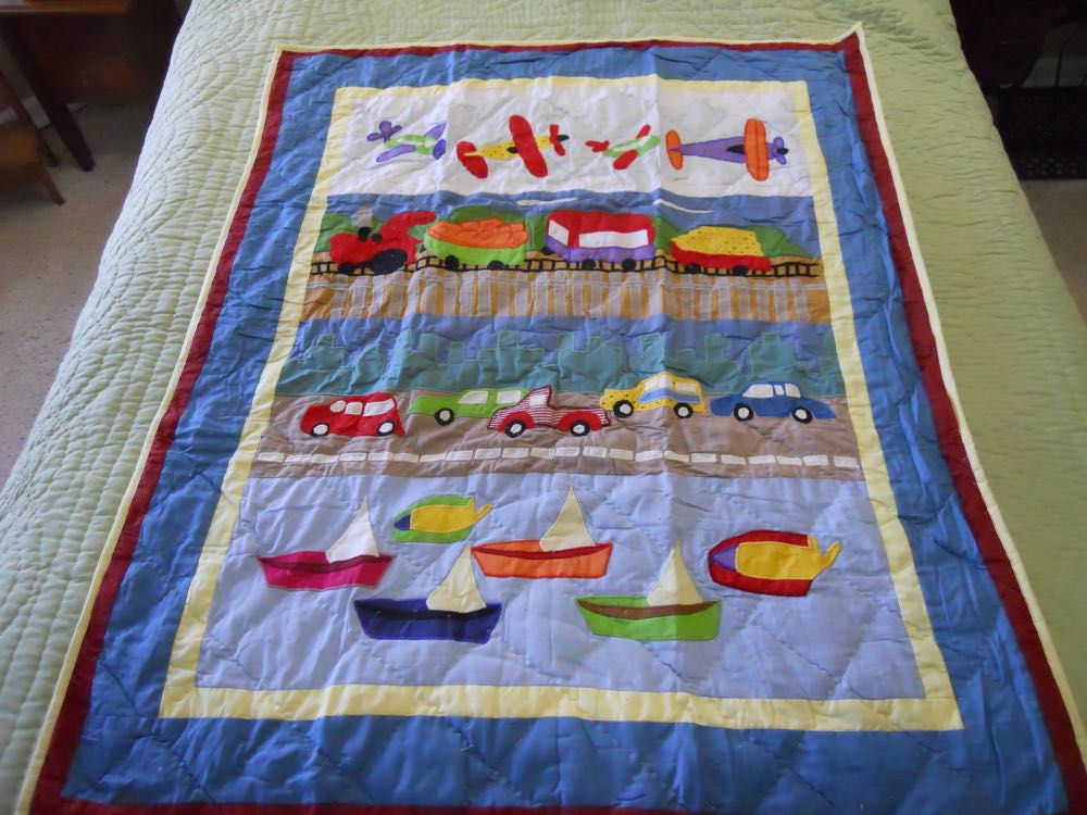 travel cot quilt