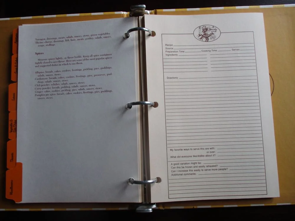 Write Your Own Cookbook from Bluebird Gardens US