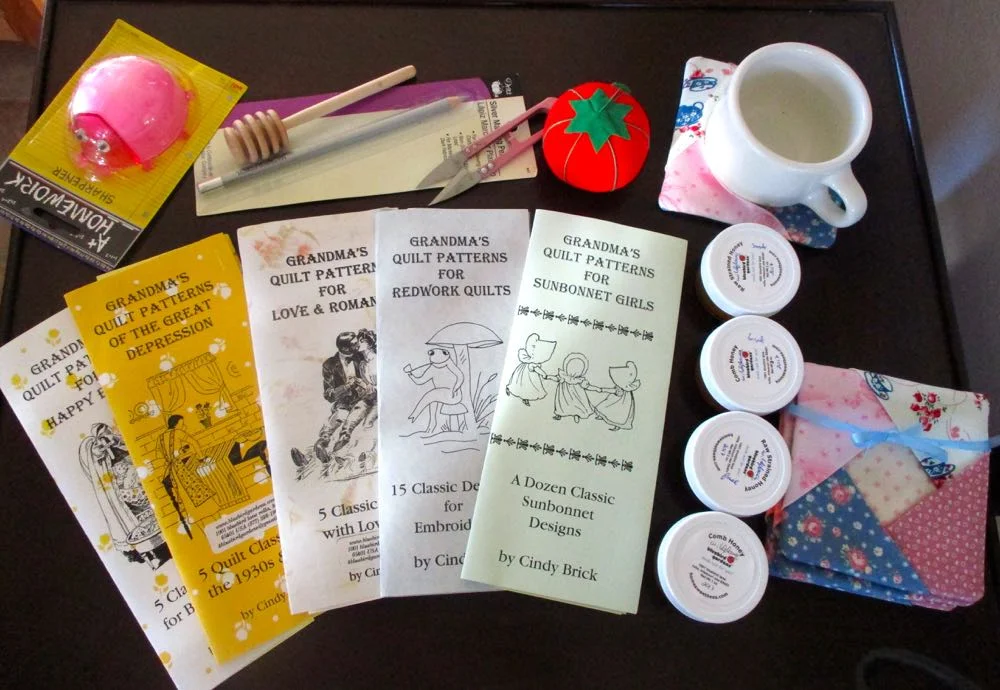 quilter's patterns honey sampler gift set