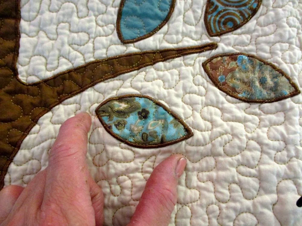 Spring Tree of Life Lap Quilt Wall Hanging at Bluebird Gardens USA