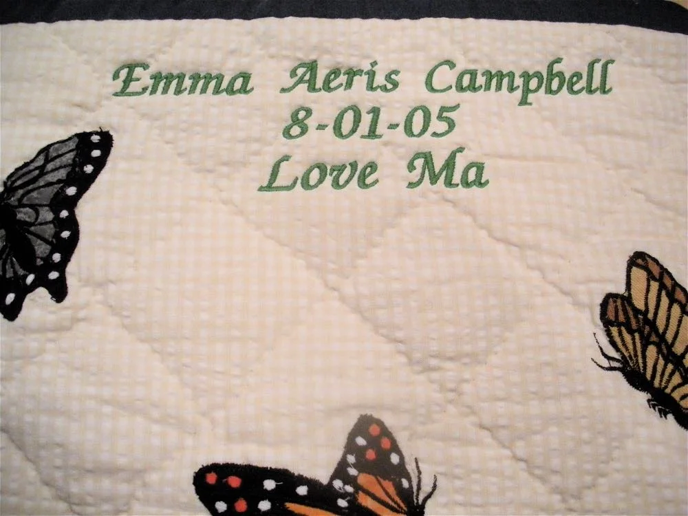 Personalized Butterfly from Bluebird Gardens USA