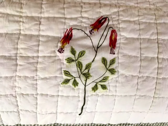 Cottage Wildflowers Full Quilt from Bluebird Gardens USA