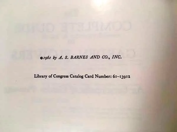 1961 Complete Guide to flowers copyright page.jpg