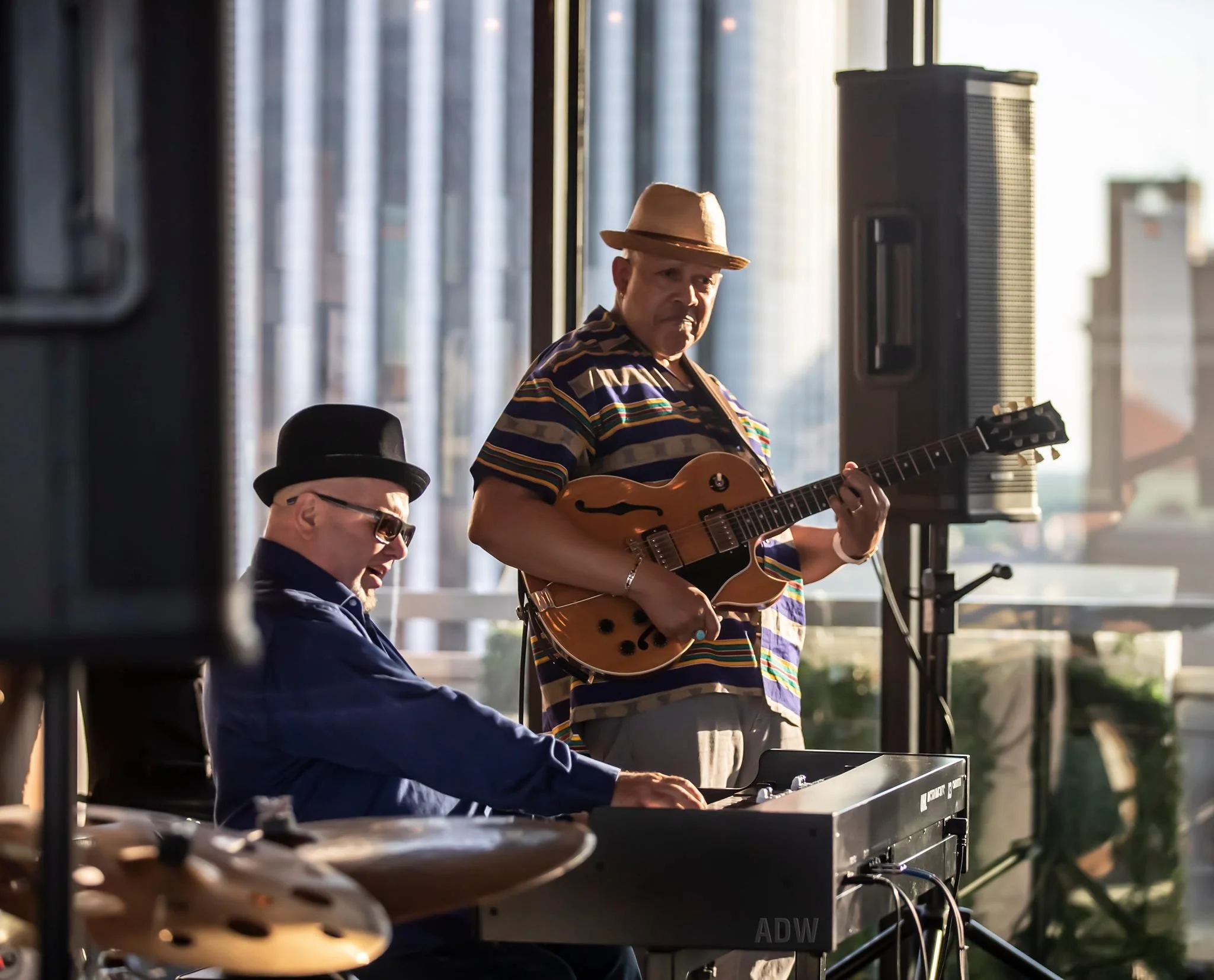 Duo with Gerry Youngman