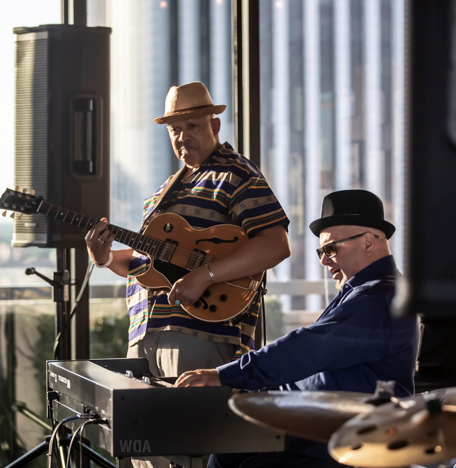 Duo with Gerry Youngman