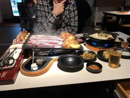 Our Korean BBQ date