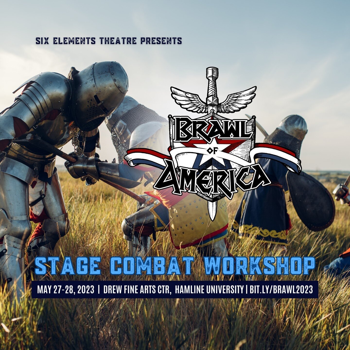 REGISTER NOW FOR BRAWL OF AMERICA - Stage Combat and Intimacy Workshops