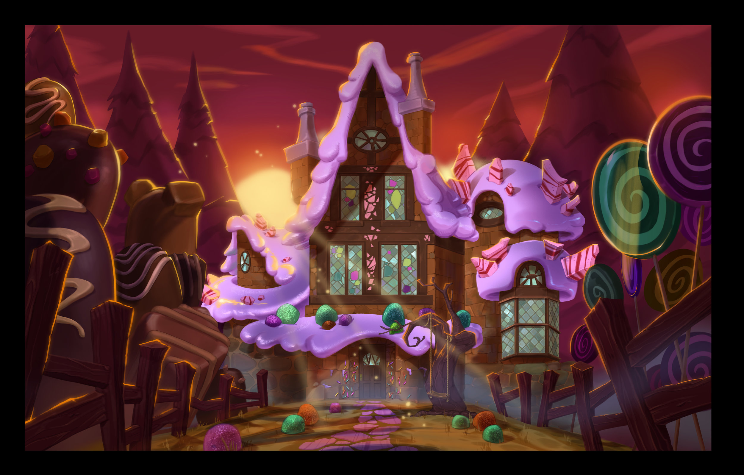 Witch's Gingerbread house