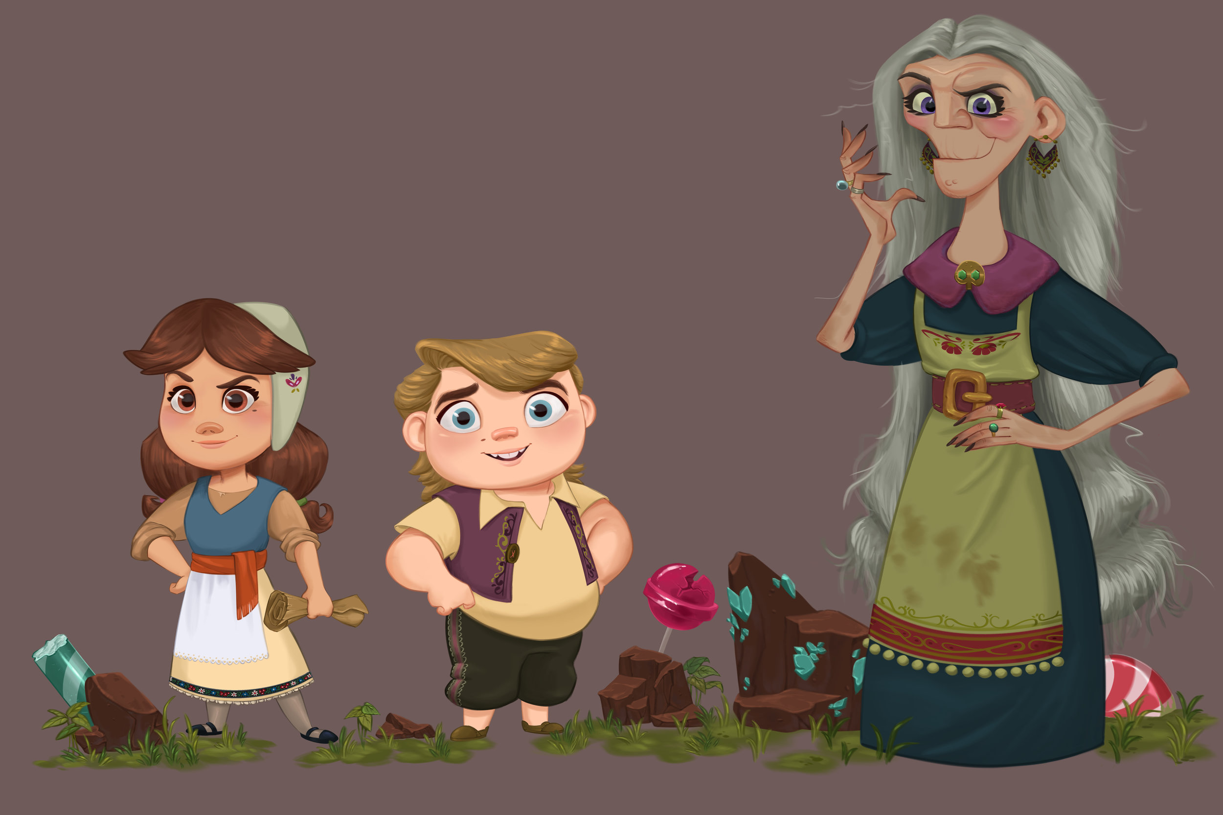 Gretel, Hansel & The Witch