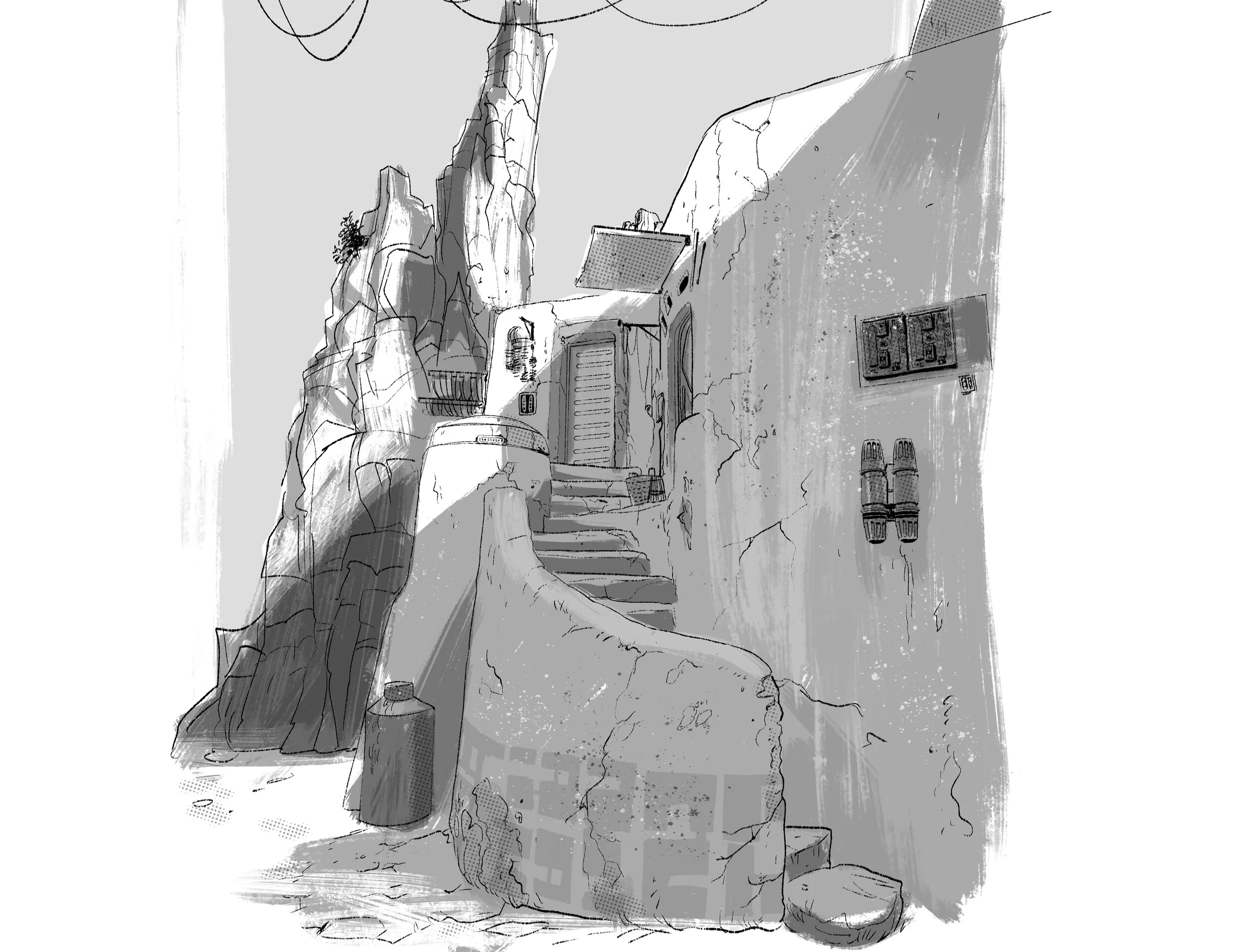 sketching on batuu