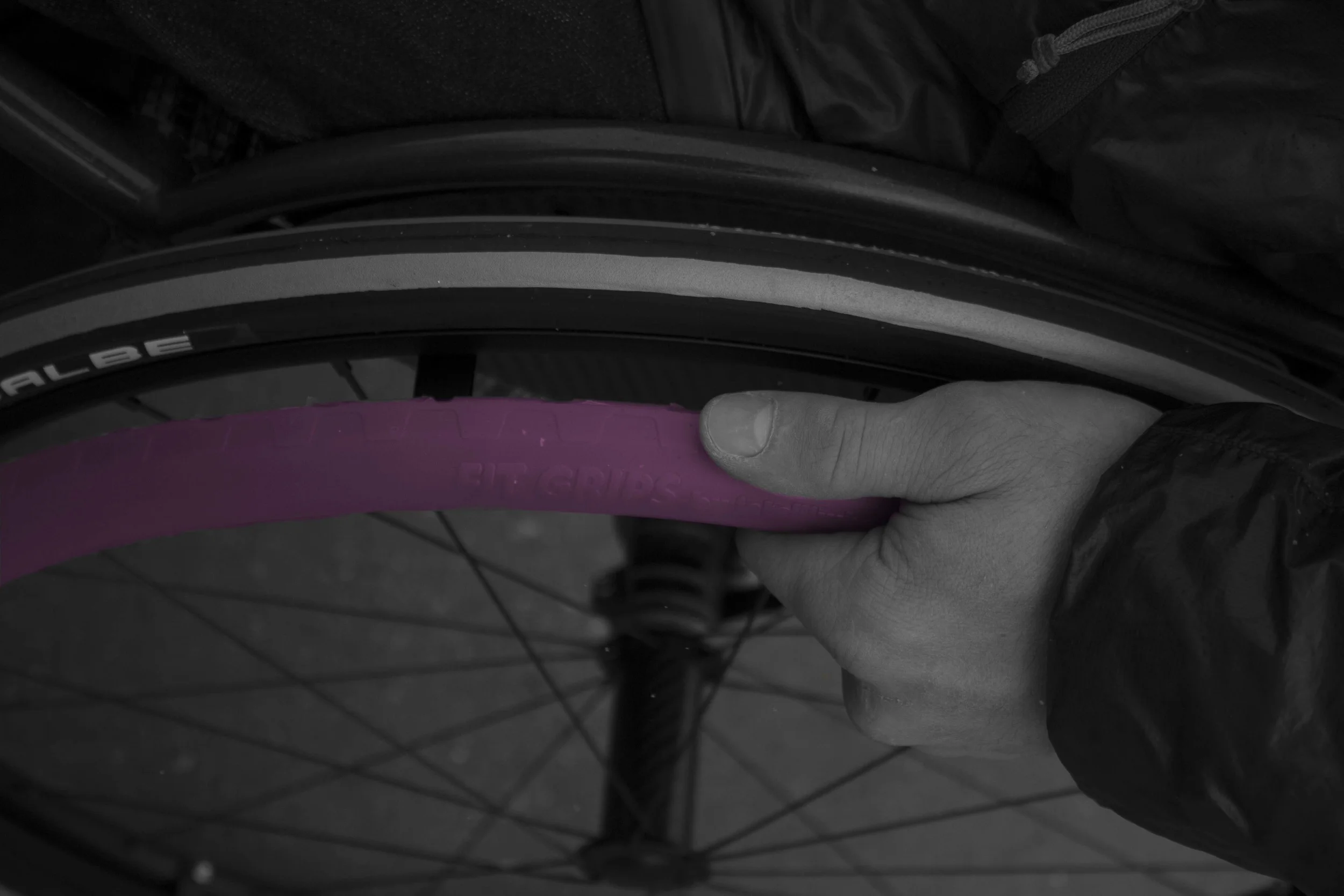 FIT FOR POWER>> Increased grip improves efficiency, giving you more power with less effort