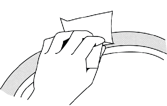 After you've repositioned: Go back around the handrim with a acetone or citrus-based cleaner and remove the excess glue that seeped out from under the Fit Grip. If cleaned immediately after application, the glue will come off easily.
