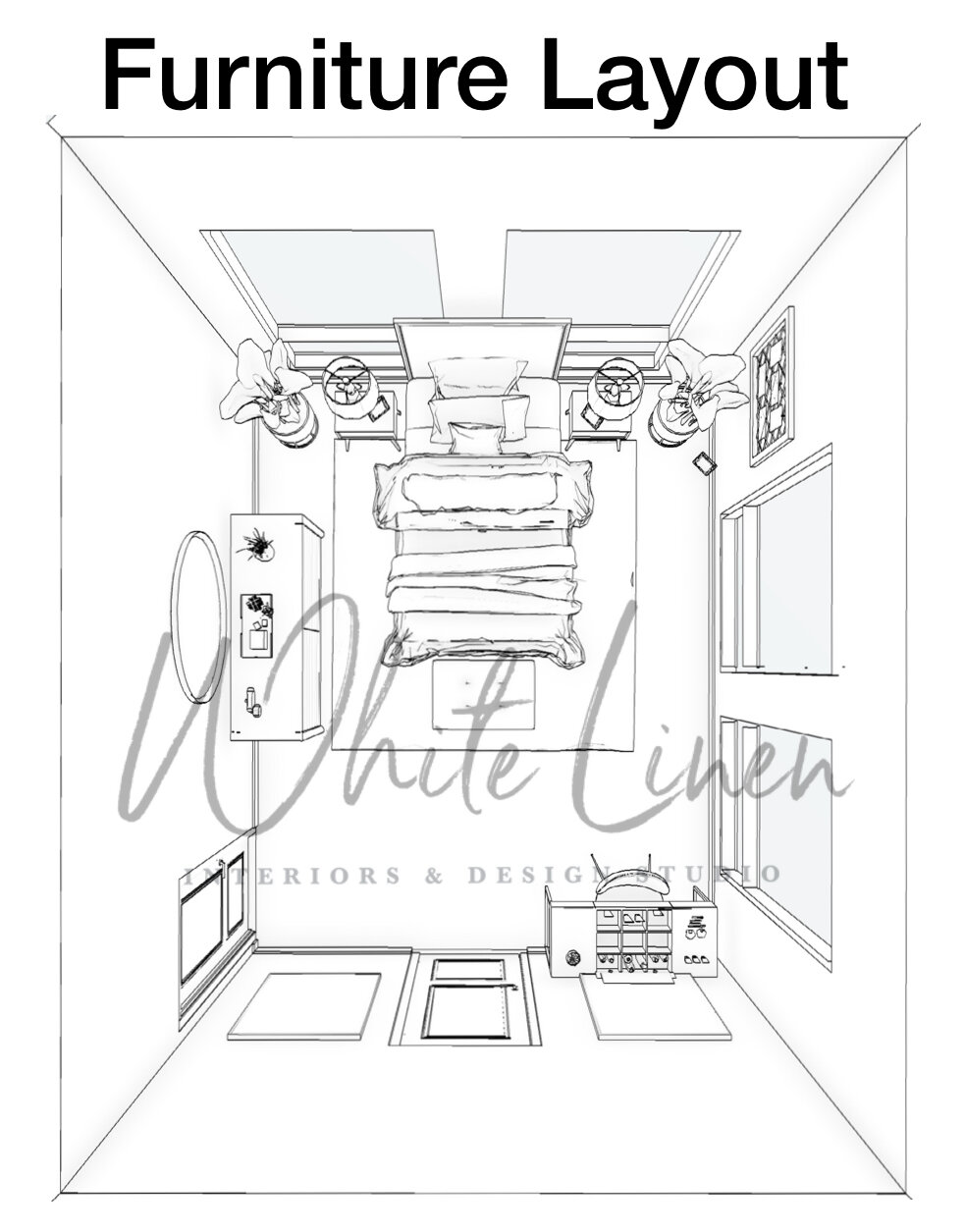 furniture layout plan